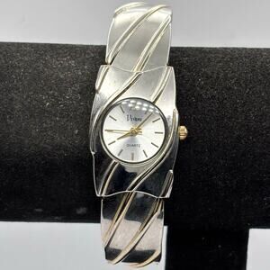 Silver Vivani Cuff Watch